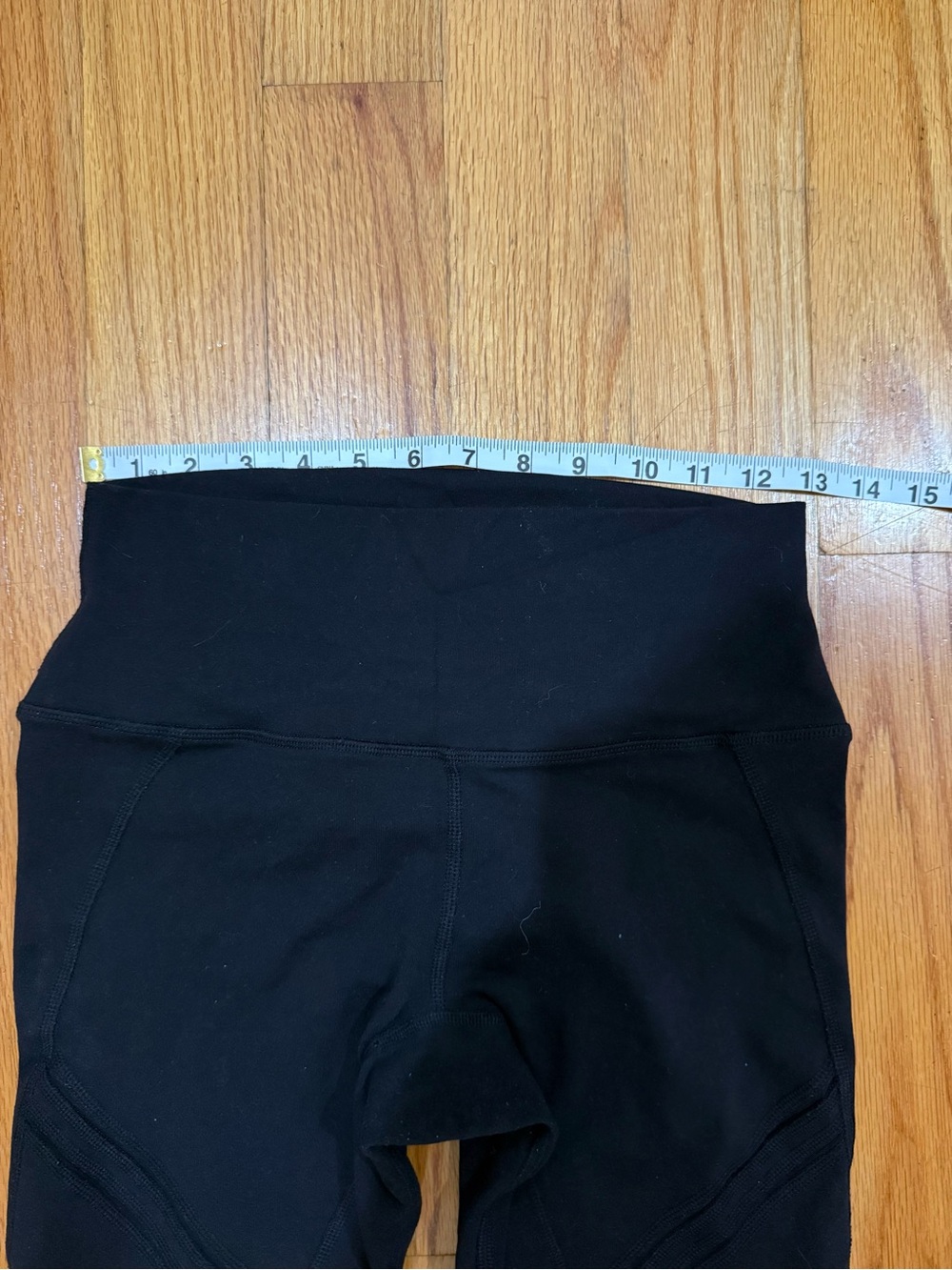 Alo Yoga High-Waist Seamless Moto Crop 21" Leggings Black M - Picture 7 of 8